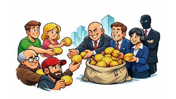 En 2025, les particuliers ont donné 489 000 bitcoins à des entreprises.