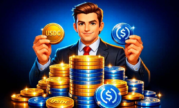 Coinbase augmente ses profits grâce aux transactions en USD Coin.