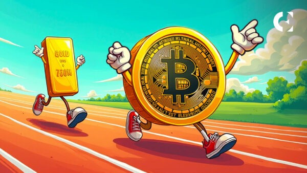 Le Bitcoin surpasse l'or, servant de protection contre l'inflation face aux fluctuations…