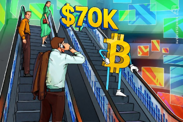 Le Bitcoin est tombé sous la barre des 70 000 dollars sous la…