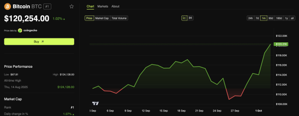 Dynamique des prix du Bitcoin (BTC)